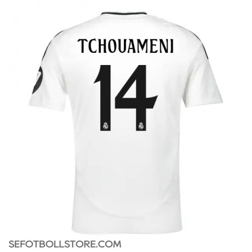 Real Madrid Aurelien Tchouameni #14 Replika Hemmatröja 2024-25 Kortärmad